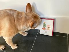 French Bulldog Love Merry Little Holiday Tree - French Bulldog Christmas Card Review