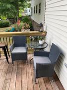 My Backyard Decor Patio Chairs – Set of 2 – Resin Wicker & Steel – Bentana Review