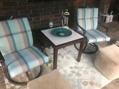 My Backyard Decor Outdoor Custom Chair Cushions  – Sunbrella, Hinged, French Edge Review