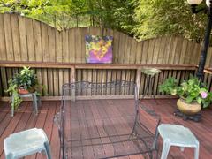 My Backyard Decor Outdoor Canvas Art 24x24 Istrian Review