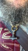 Ancient Treasures Vikings Wolf Mjolnir Stainless Steel King Chain Necklace Review