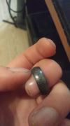 Ancient Treasures Stainless Steel Elder Futhark Viking Ring - Black Review