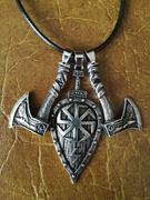 Ancient Treasures Axes and Shield Viking Necklace Review