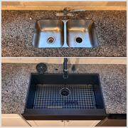 The Sink Boutique Karran 34 Quartz Composite Retrofit Farmhouse Sink, Black, QAR-740-BL Review