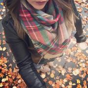 shophearts Oversize Plaid Blanket Scarf in More Colors Review