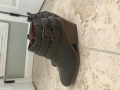 shophearts Nubuck Wedge Booties in More Colors Review