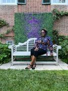 D'IYANU Zafia African Print Wrap Top (Purple Mandala) Review