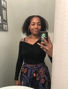 D'IYANU Kimiya Women's African Print Faux Wrap Skirt (Purple Mandala) Review