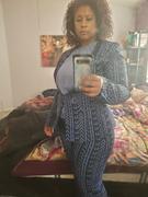D'IYANU Farjana Women's African Print Stretch Woven Blazer (Blue Navy Mudcloth) Review