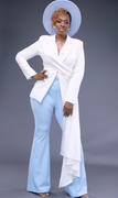 Miss Circle Vandra White Draping Blazer Jacket Review