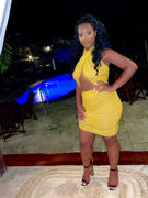 Miss Circle Ulani Gold Metallic Twist Neck Mini Dress Review