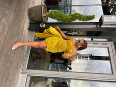 Miss Circle Irisa Gold Draping Off Shoulder Corset Dress Review