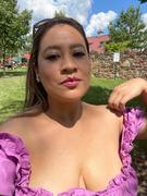Miss Circle Quinley Lilac Off Shoulder Linen Midi Dress Review
