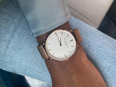Elie Beaumont London Oxford Large Mesh Rosegold Review