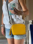 Elie Beaumont London Crossbody strap - Pink Knitted Diamond Strap Review