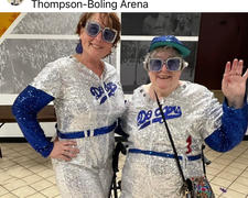 Cossky Rocketman Elton John Dodgers Baseball Uniform Cosplay Costume Review