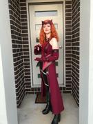 Cossky Wandavision Scarlet Witch Outfits Halloween Carnival Suit Cosplay Costume Review