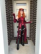 Cossky Wandavision Scarlet Witch Outfits Halloween Carnival Suit Cosplay Costume Review
