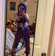 Cossky League of Legends LoL Jinx Uniform Outfits Halloween Carnival Suit Cosplay Costume Review