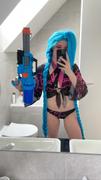 Cossky League of Legends LoL Jinx Original Designers Top and Shorts Swimming Suit - Cossky® Review