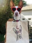 Inkopious Doodled Carolina the Catahoula/Cattle Dog Mix - Tote Bag Review