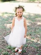 Misdress Ivory Lace Tulle Straps Wedding Flower Girl Dress with Big Bow Review