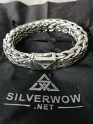 SilverWow Rope Weave Bracelet 16mm wide Review