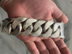 SilverWow 30mm Very Heavy Curb Silver Bracelet Review