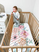 baby luno baby luno Bamboo Fitted Cot Sheet - Floral Garden Review