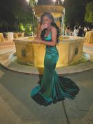 Moda Glam Boutique Adriana Mermaid Gown with Train- Emerald Review