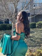 Moda Glam Boutique Anastasia Corset Gown w/ Sash- Emerald Review