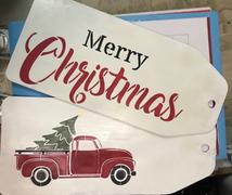 Essential Stencil Christmas Vintage Truck Stencil Set (2 Pack) Review