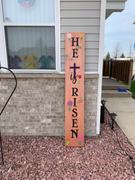 Essential Stencil He is Risen Porch Stencil Review