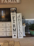 Essential Stencil Welcome to our Farmhouse 4ft Vertical Stencil Review