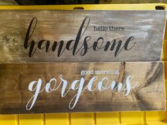 Essential Stencil Good Morning Gorgeous + Hello There Handsome Stencil Set Review