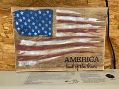 Essential Stencil Tattered American Flag Stencil Set | Patriotic Collection Review