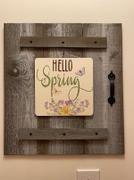 Essential Stencil Spring Flowers & Butterflies Rub-on Transfer Review