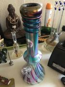 Toker Supply Beaker Bottom Colored Glass Water Pipe Review