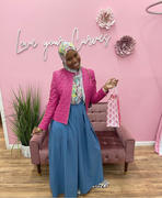 UrbanModesty.com Gray Lattice Abaya Maxi Dress Review