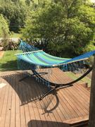 Mexican Hammock Store Spreader Hammock and Arc Metal Stand Package Review