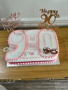 Pomchick Personalised Birthday Cake Topper with name and age Review