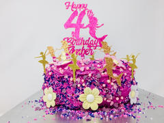 Pomchick Ballerina Birthday Cupcake Topper, Kids Birthday Party Decorations Review