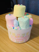 Momo Slimes Easter Marshmallow Cake Review