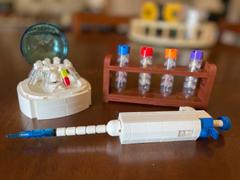 ScienceGrit Custom LEGO® Lab Set - Mini Centrifuge | Gift for Biologists, Medical Lab Technicians, Lab Scientists, and Science Enthusiasts Review