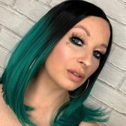 Weekendwigs Green Short Synthetic Lace Front Wig WT008 Review