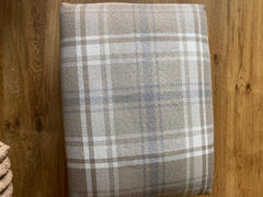McAlister Textiles Angus Beige Cream Tartan Check Curtain Fabric Review