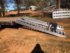 Ramp Champ Heeve 5-Tonne 3.5m x 560mm Aluminium Loading Ramps For Rubber Tracks Review