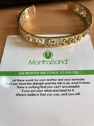 MantraBand SHE BELIEVED SHE COULD, SO SHE DID Review