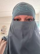 Al Shams Abayas Adia Niqab Set in Lady Blue Review