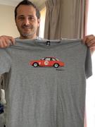 Garage79 Designs Fiat Side with Red - Mens T-Shirt Review